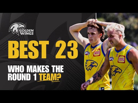 West Coast Eagles Best 23 | First Look 2026
