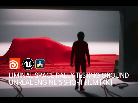 Liminal Space Rally Testing Ground | Unreal Engine 5 Short Film [4K]