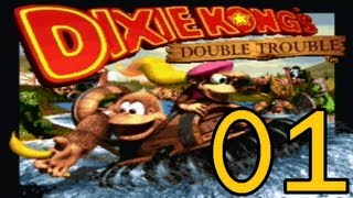 Let's Play Donkey Kong Country 3 103% Part 1