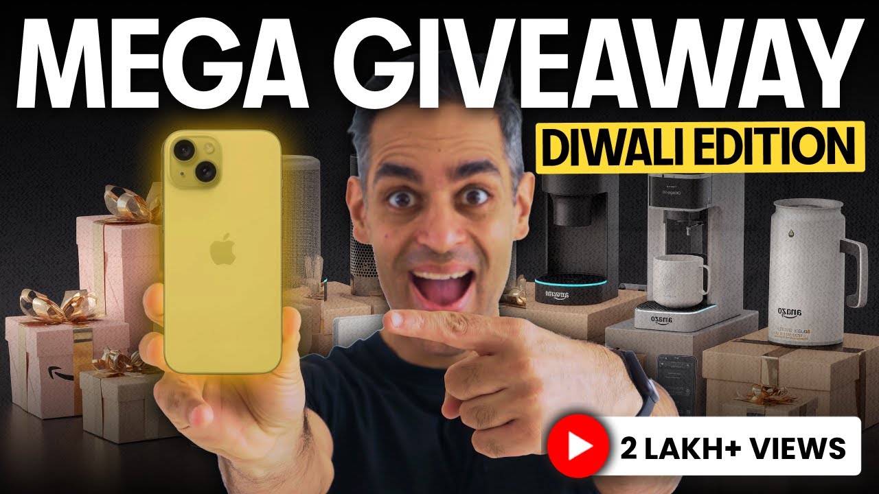 Bumper Diwali GIVEAWAY 2025! | Ankur Warikoo Hindi