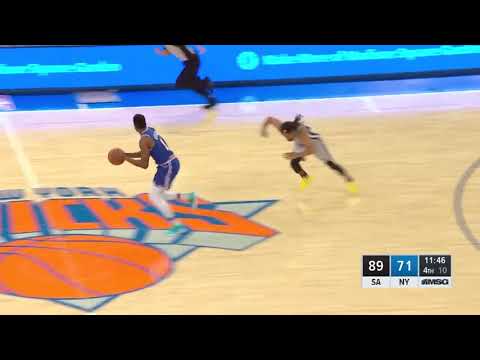 Frank Ntilikina 9 points Highlights vs  San Antonio Spurs