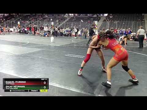 117 Lbs Cons. Round 4 - Raquel Iturrino, Team Texas Vs Emjay Neumann, Team Wisconsin B68d