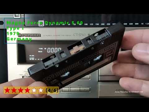 Magna Ferro Dynamic S 60 Type I Germany 1979_Compact Cassette