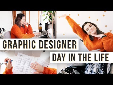 Day In The Life Of A Graphic Designer | Logo Design, Website Design, Freelance Life