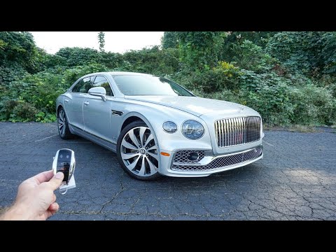 2020 Bentley Flying Spur: Start Up, Test Drive, Walkaround and Review