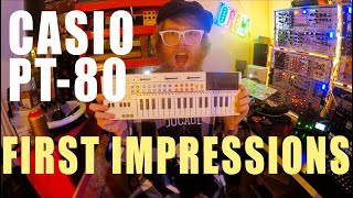 Video thumbnail for My First Casio Keyboard: The PT-80 by Stephen McLeod