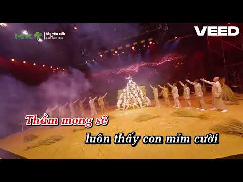 Mẹ Yêu Con (Nhà tinh hoa) Karaoke Hạ tone (Ko Rap)