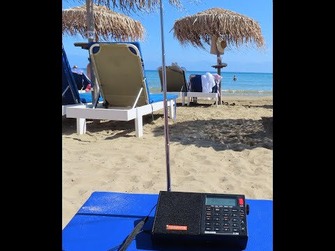 FM Bandscan at the beach