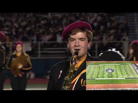 Walsh Jesuit Warrior Corps 2025 Performance at the Hudson Band Show