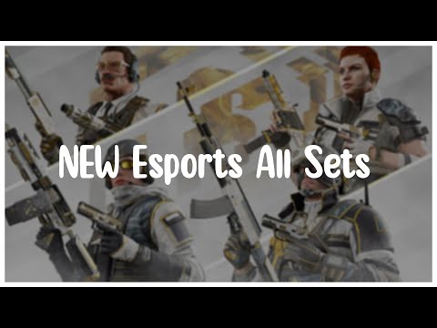 NEW Esports All Sets (Rainbow Six Siege)