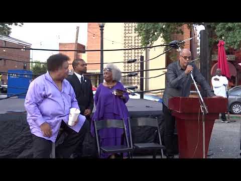 Ron Holloway Honor Tribute - speaker - Marshall Keys -DC Lendary Musicians