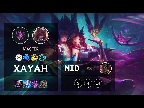 Xayah Mid vs Twisted Fate - KR Master Patch 11.24b