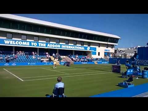 Eastbourne Tennis. 2016. Petkovic v. Errani.