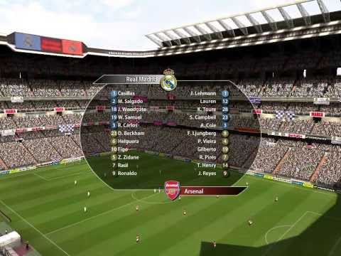 FIFA 05-Real Madrid C.F. VS. Arsenal 3-1 [HD 720p]