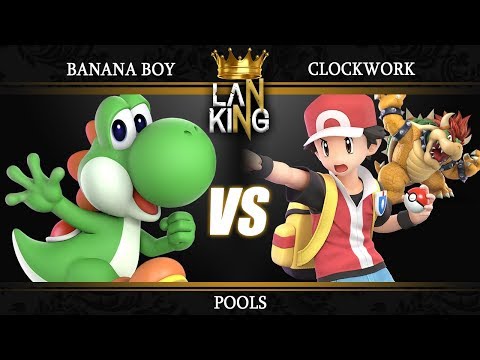 LKG Smash Royale I - Pools - Banana Boy (Yoshi) vs Clockwork (Pkm Trnr, Bowser)