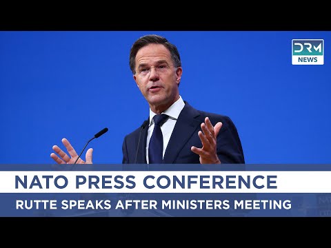 LIVE: NATO Secretary-General Mark Rutte Speaks After Defence Ministers Meeting | AC1G