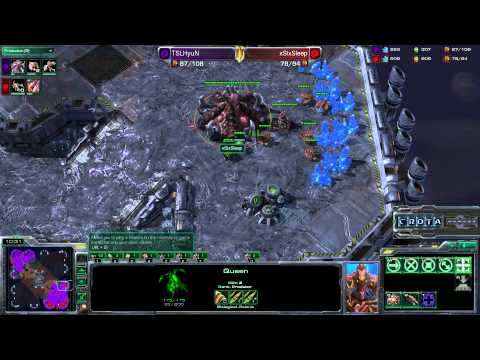 xSix Sleep (Z) vs TSL Hyun (Z) - G2 - StarCraft 2 - SC1682
