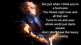 Keith Urban - The Luxury Of Knowing - Lyrics