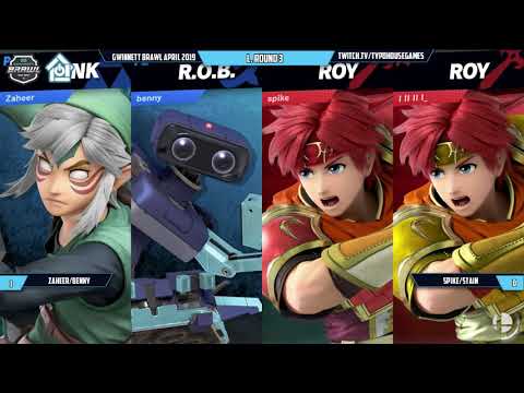 Gwinnett Brawl April 2019 - Zaheer/Benny&theJets vs SaltOne/Hyper - Doubles W. Round 3