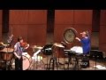 Kashkashian, viola; Schulkowsky, percussion; "Hands Off" by Matan Porat