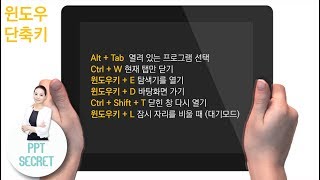 [PPT 시크릿] 파워포인트에서 자주 활용할 수 있는 윈도우 단축키 모음 공개│콘텐츠위드(Contents With)