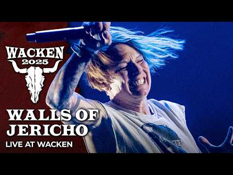 Walls of Jericho performing at Wacken Open Air in 2025