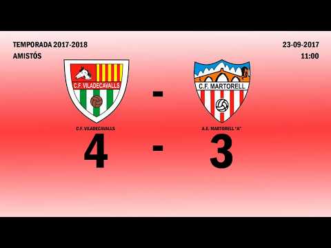 F.C. VILADECAVALLS - U.E. MARTORELL "A" (AMISTÓS)