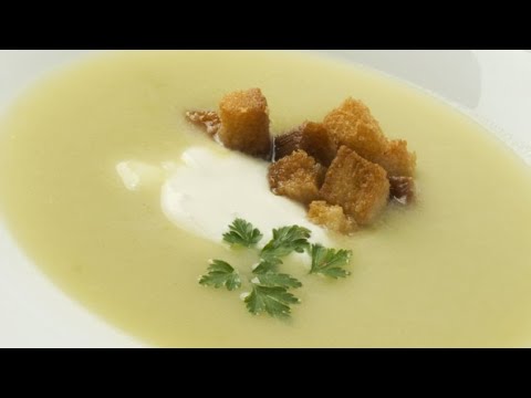 Receta de sopa de repollo con pan frito - Karlos Arguiñano