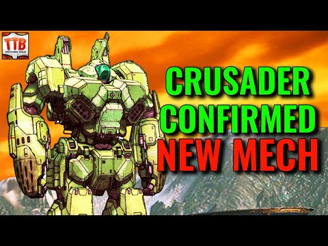 First new mech in 3 years! Meet the Crusader! - MWO News - Mechwarrior Online 2022