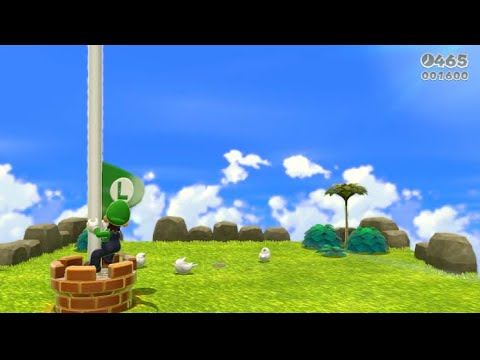 SM3DW (Nintendo Switch) Sprawling Savanna Rabbit Run 11-5 in 35s (Tied Itemless WR)