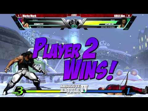 Marky Mark vs GDLK Abe - Absolute Battle UMVC3 Pool Play