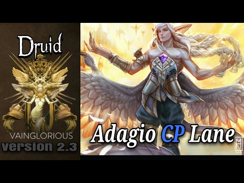 Druid | Adagio CP Lane - Vainglory hero gameplay from a pro player