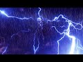 Thunderstorm Of THOR Heavy Rain And Thunder For Sleeping Loud Thunder And Lightning With Rain