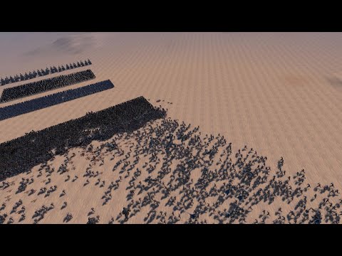 20.000 ORCS vs MEDIEVAL ARMY | UEBS
