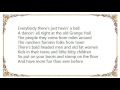 Chris LeDoux - Grange Hall Dance Lyrics