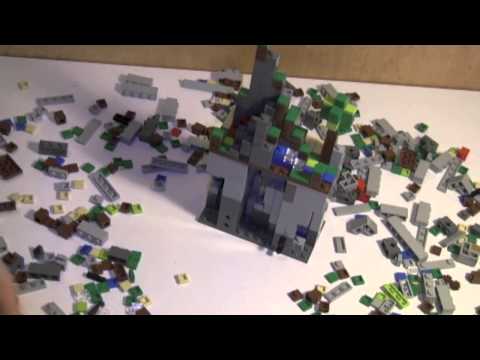 [TIMELAPSE] LEGO MINECRAFT AMPLIFIED TERRAIN! (HQ)