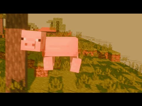 SamanthaTshshGuy: CRAZY pigs in Minecraft!