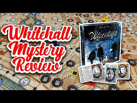Whitehall Mystery Board Game Review + How to Play | GLHF Tabletop Gaming (Letters from Whitechapel)
