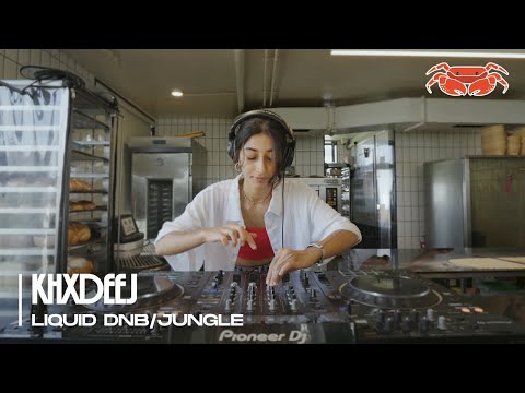 Liquid DNB/Jungle set inside a bakery kitchen | ft. KHXDEEJ | Anytime at K's