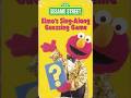 Sesame Songs Home Video Elmo S Sing Along Guessing Game 2002 Print