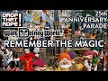 Remember The Magic Parade 25th Anniversary Magickingdom Disneyworld