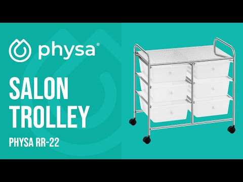 video - Salon Trolley - 6 drawers