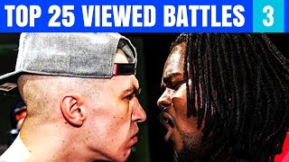 Top 25 Highest Viewed Rap Battles - Part 3