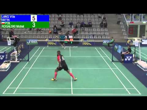 Swiss International 2015 | MS | R16 | Ville Lang [FIN] vs Michal Rogalski [POL]