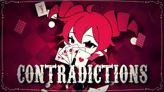 Cover art for CONTRADICTIONS (feat. Kasane Teto) (Original Song) by darkbluecat