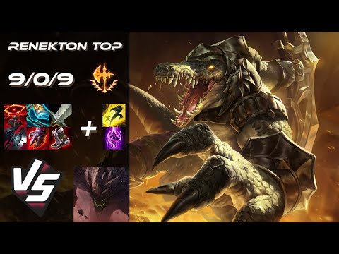 TOP Renekton vs Malphite - EU Grandmaster Patch 14.14