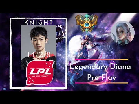 Diana goes mad in Pro Play - Knight - 14/2/8 - LPL Summer 2020