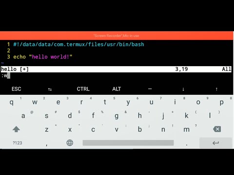 Termux Shell Scripting Basics