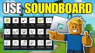 How To Use Soundboard on Roblox VC (2025)