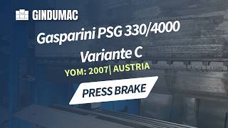 Pārdošana Gasparini PSG 330/4000 Variante C locīšanas preses - Attēls 4 | Machineryline LV Gasparini PSG 330/4000 Variante C locīšanas prese | Attēls 4 - Machineryline